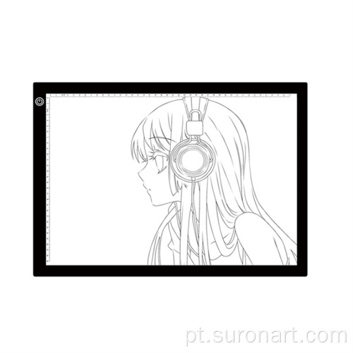 Tablet gráfico digital led para desenho